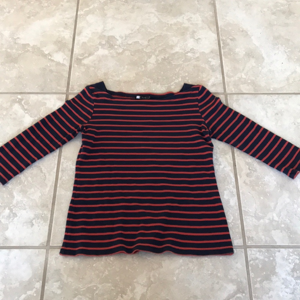 Scoop Neck 3/4 Length Carole Little Shirt